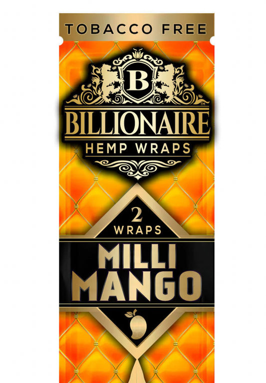 Billionaire Hemp Wraps - Milli Mango
