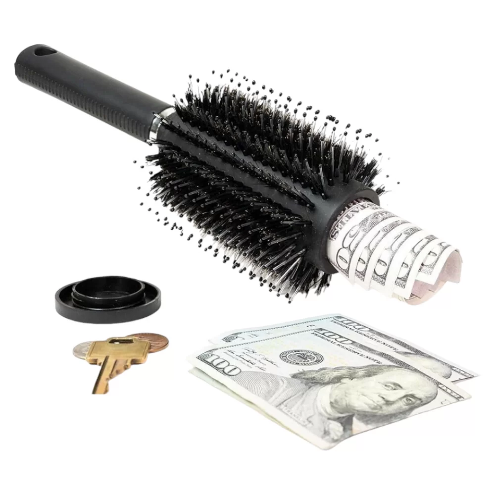 Hair Brush Stash Can