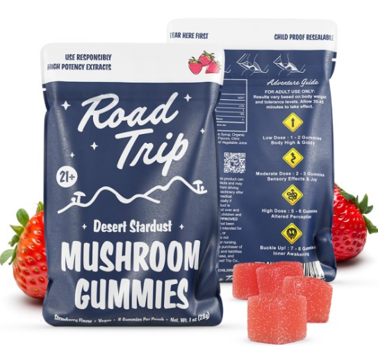 Road Trip - Desert Stardust - Strawberry Dream Gummies