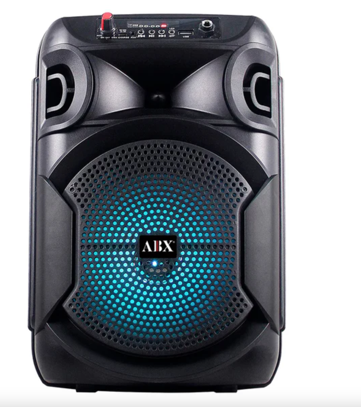 Audiobox ABX-80R Portable Bluetooth Party Stereo Speaker 8"