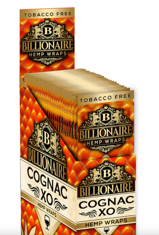 Billionaire Hemp Wraps - Cognac XO