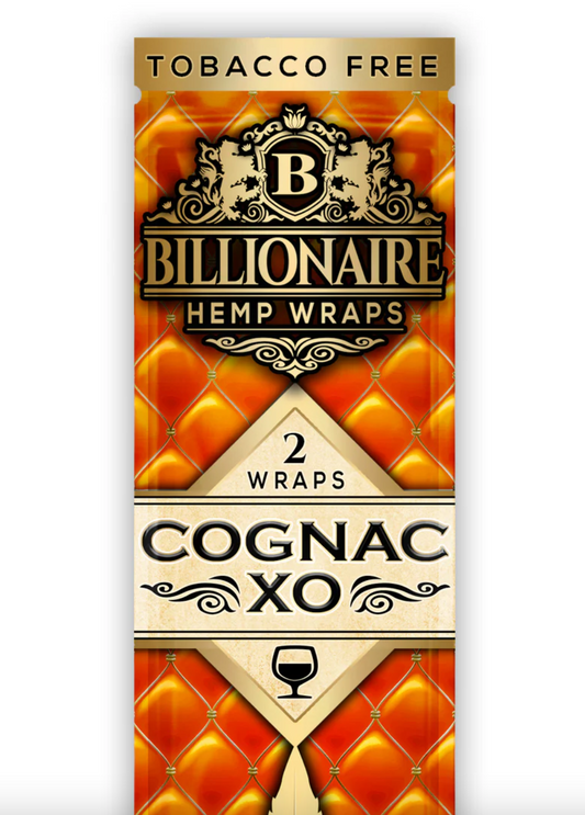 Billionaire Hemp Wraps - Cognac XO
