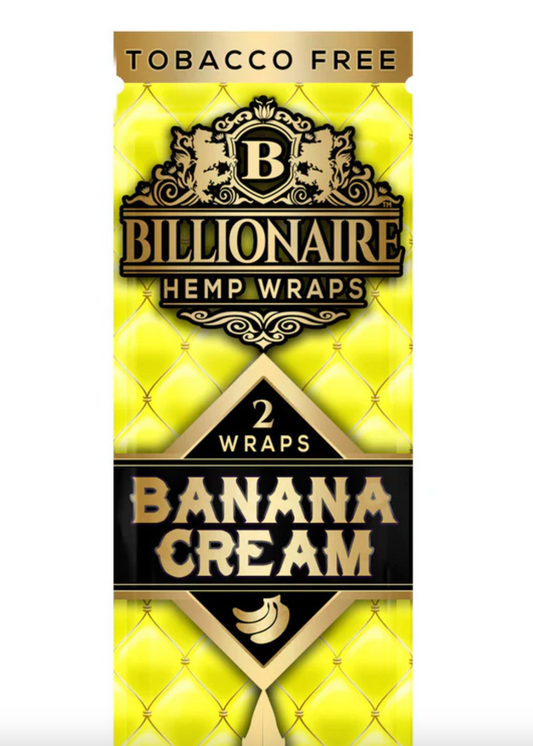Billionaire Hemp Wraps - Banana Cream