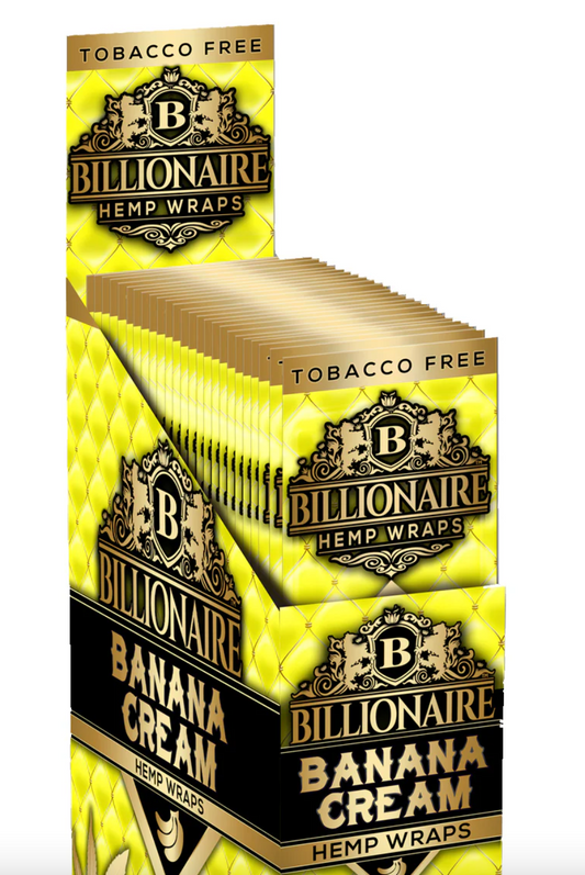 Billionaire Hemp Wraps - Banana Cream