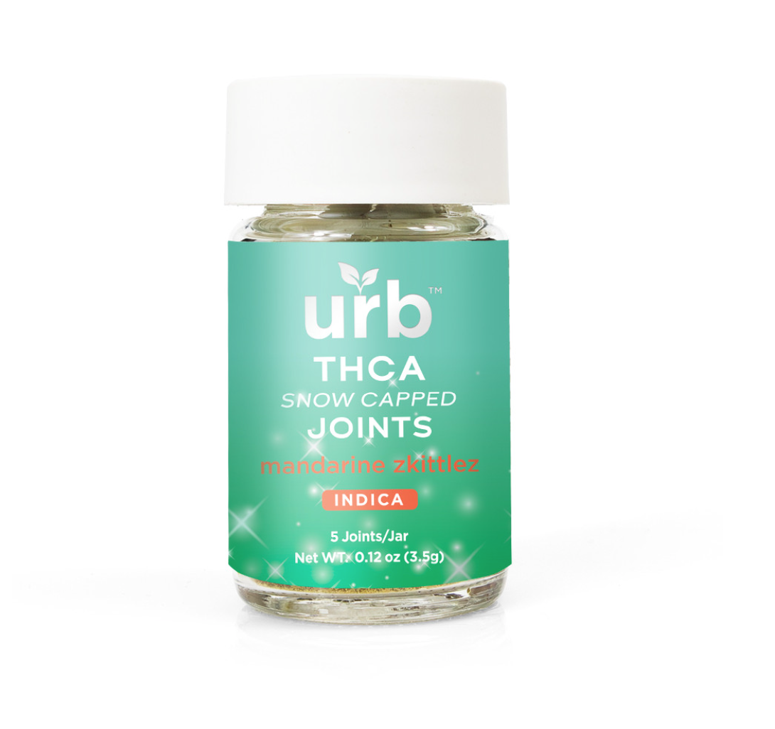 URB THC-A Snow Capped Joints 3.5g / 5CT