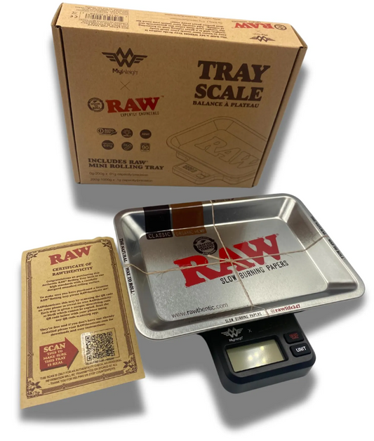 RAW x MY WEIGH Tray Scale