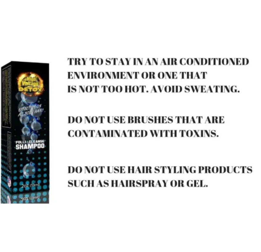 HIGH VOLTAGE FOLLI-CLEANSE DETOX SHAMPOO 2oz