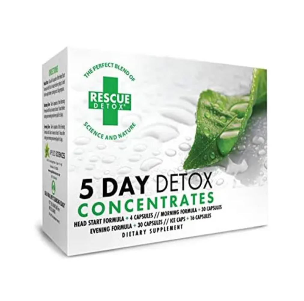 RESCUE 5 DAY DETOX CONCENTRATES COMPLETE KIT
