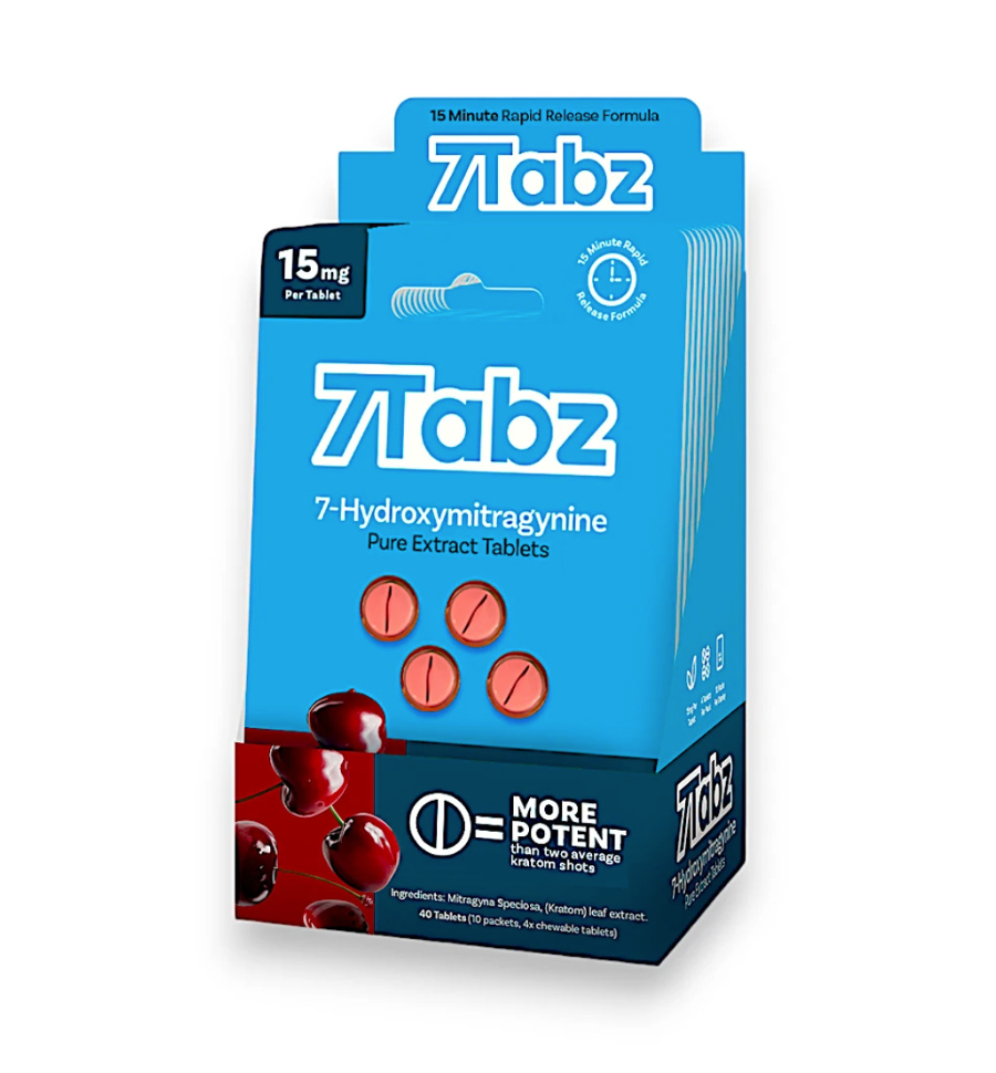 7Tabz 7-Hydroxymitragynine Pure Extract Tablets Box 4 x 10 / 15mg