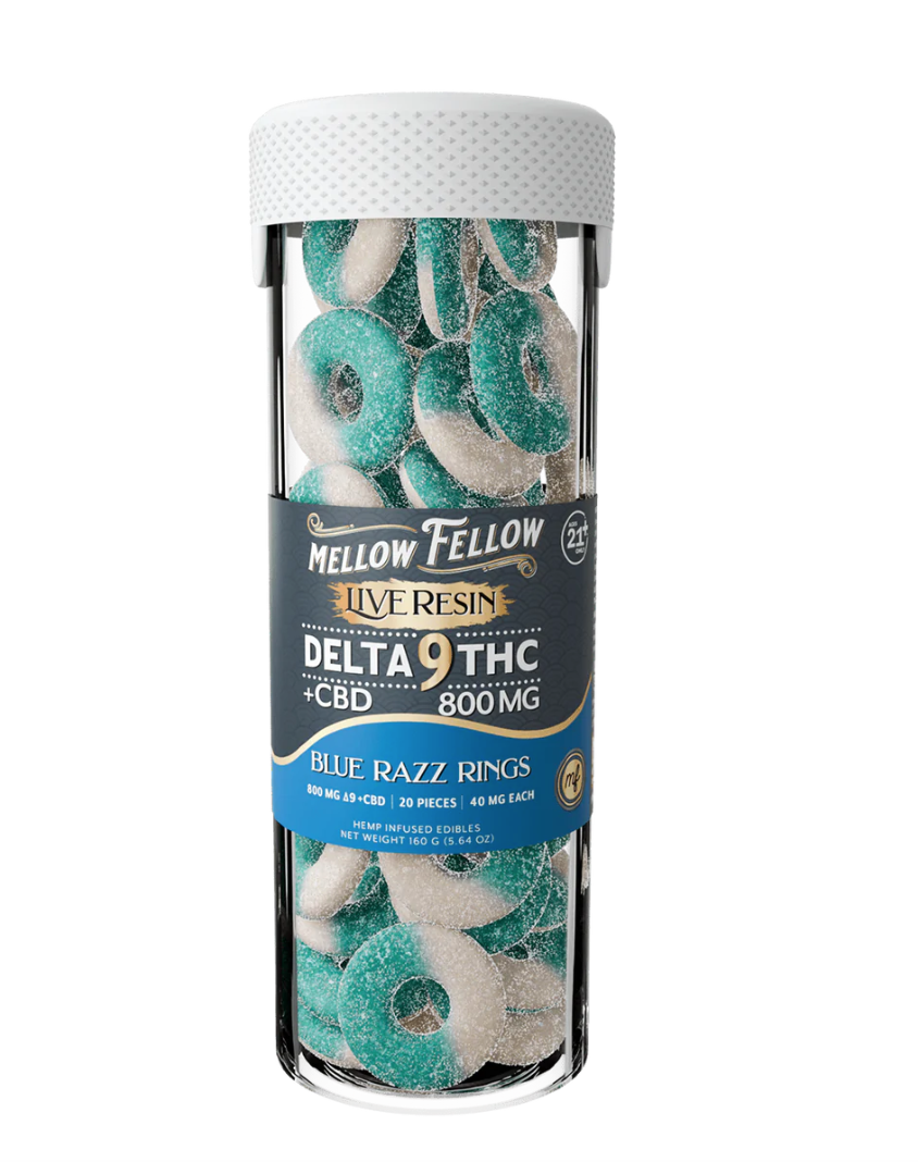 Mellow Fellow Delta 9 Live Resin Gummy Rings
