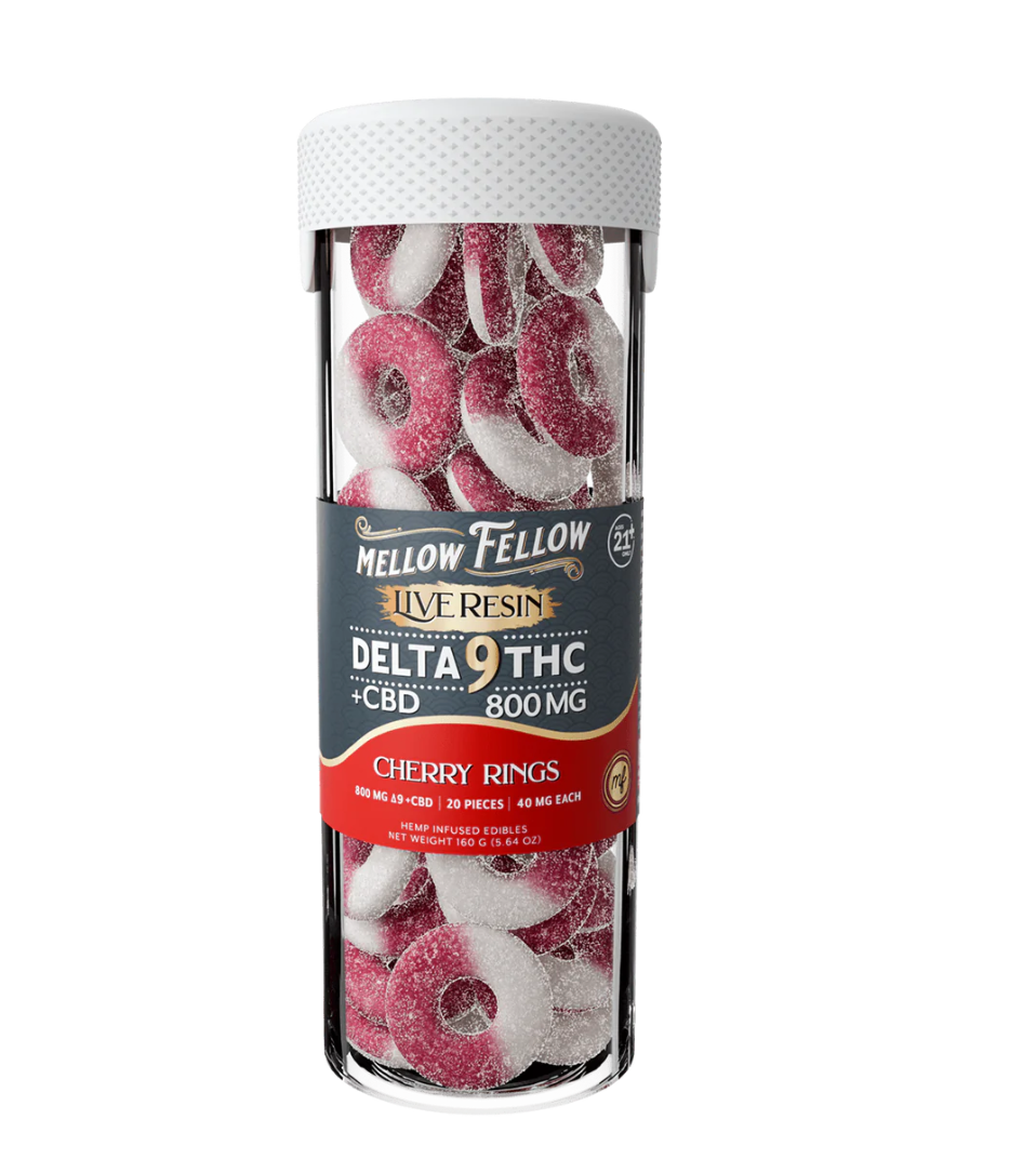Mellow Fellow Delta 9 Live Resin Gummy Rings
