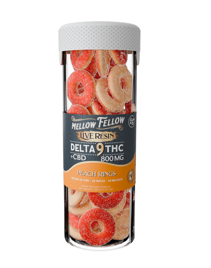 Mellow Fellow Delta 9 Live Resin Gummy Rings
