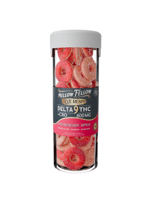Mellow Fellow Delta 9 Live Resin Gummy Rings