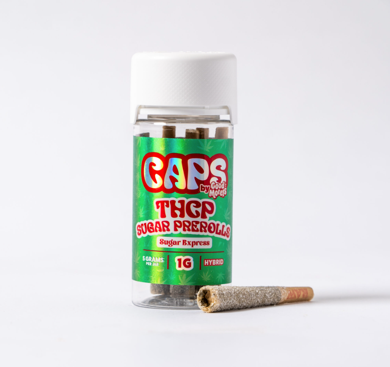 CAPS BY Good Morels THC-P Sugar Pre-Rolls 1GM / 5ct
