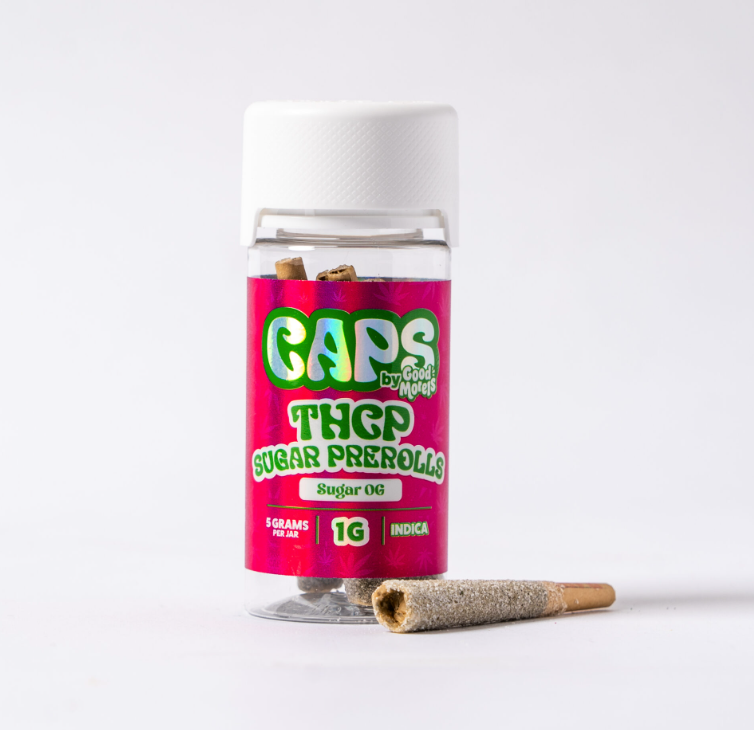 CAPS BY Good Morels THC-P Sugar Pre-Rolls 1GM / 5ct