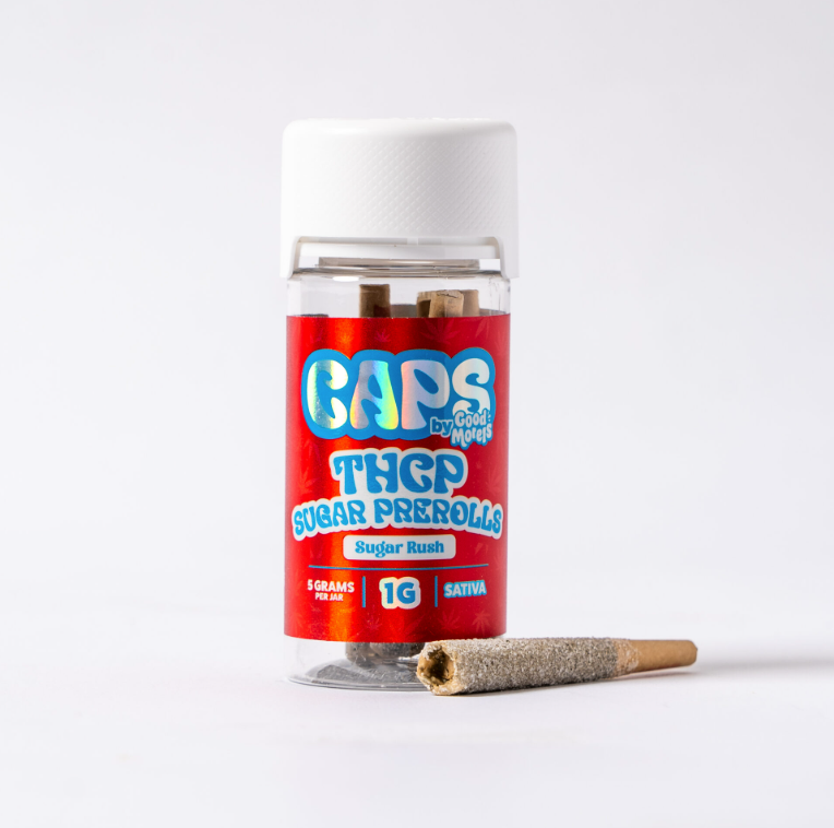 CAPS BY Good Morels THC-P Sugar Pre-Rolls 1GM / 5ct