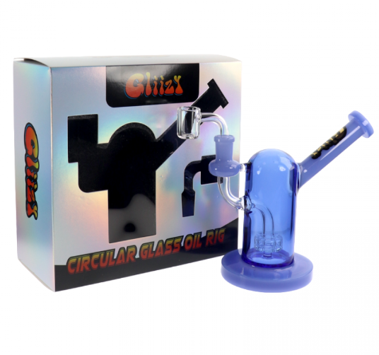 Gliizy Circular w/ Banger Oil Dab Rig