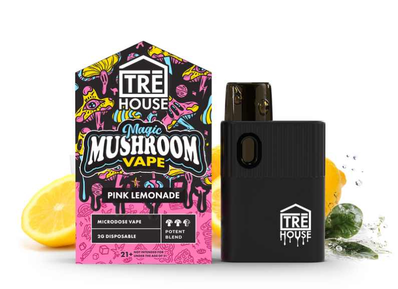 Tre House - Pink Lemonade Microdose Magic Mushroom Vape Pen