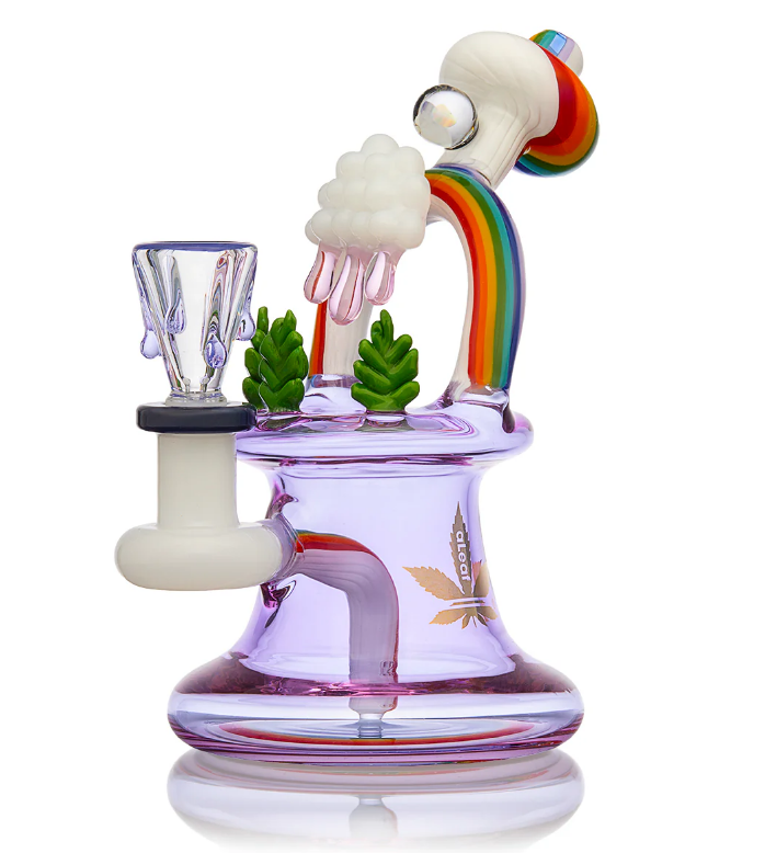 aLeaf 7.25 In Utopia Mini Glass Water Pipe