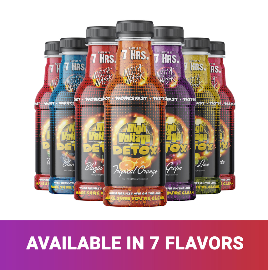 High Voltage Premium Detox Drink 16oz