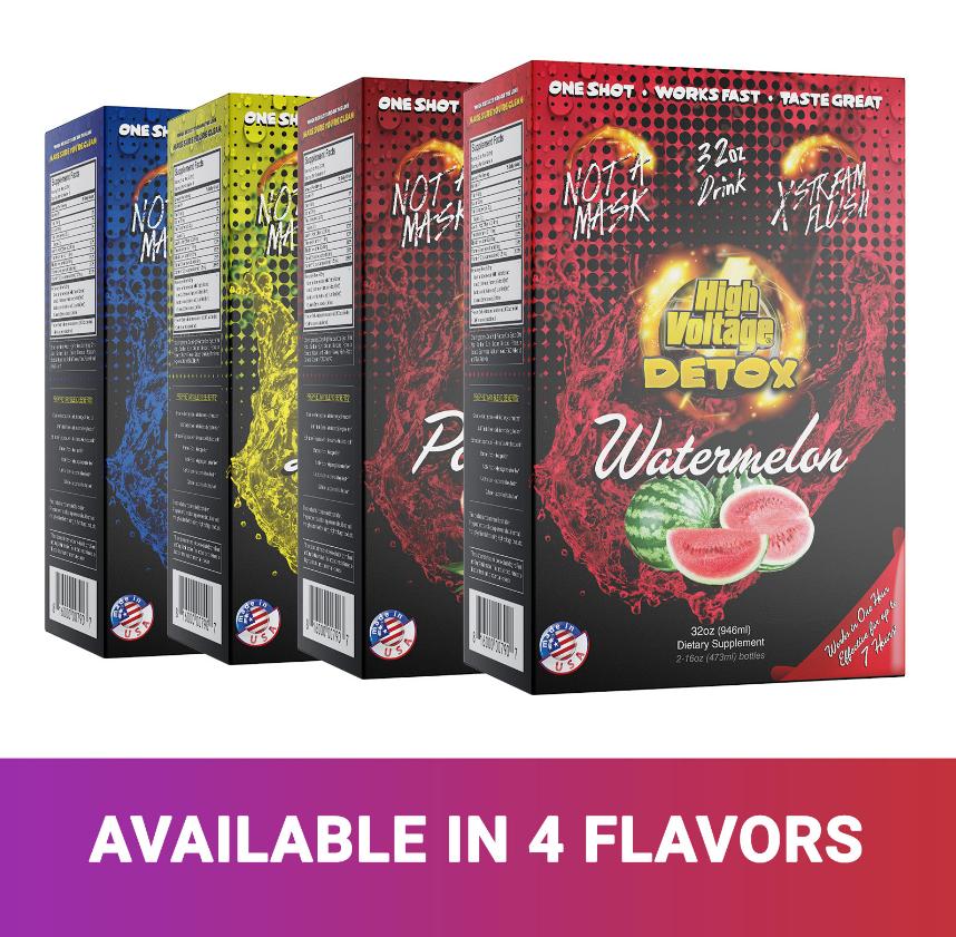 HIGH VOLTAGE PREMIUM DETOX DRINK 32oz