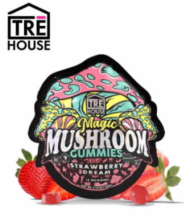 Tre House - Mushroom Gummies Strawberry, Mango, Watermelon
