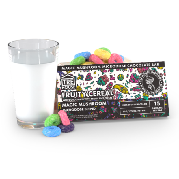 Tre House - MUSHROOM BAR : Peanut Butter, Cookies N Cream , Fruity Cereal