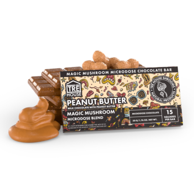 Tre House - MUSHROOM BAR : Peanut Butter, Cookies N Cream , Fruity Cereal