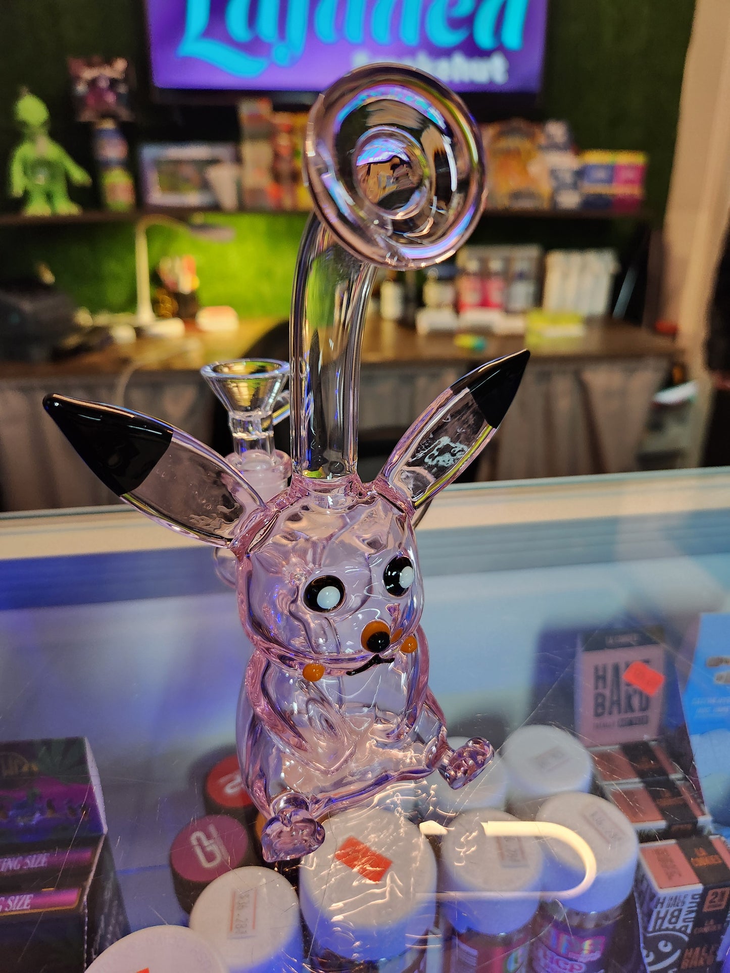 6" Pikachu Pink Water Pipe