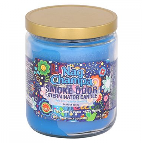 SMOKE ODOR EXTERMINATOR CANDLE - NAG CHAMPA 13OZ