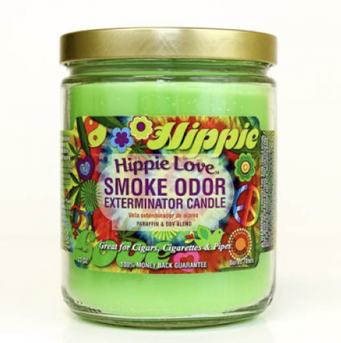 SMOKE ODOR EXTERMINATOR CANDLE - HIPPIE LOVE 13OZ