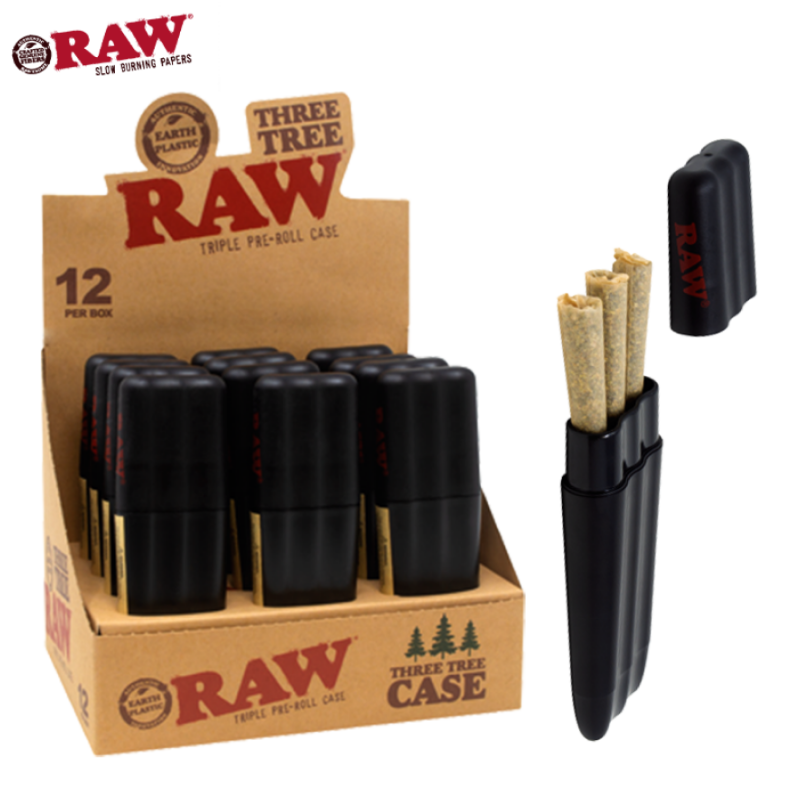 RAW Three Tree Triple Pre-Roll Case