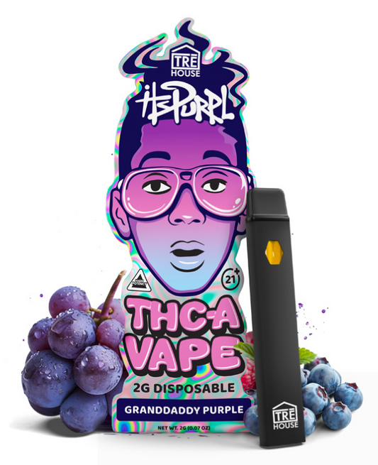 ItsPurpl Granddaddy Purple THCA Vape Pen