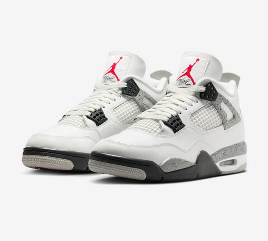 🔥 2025 Air Jordan 4 “White Cement” OG – Nike Air Heel 🔥 PRE-ORDER - Quick Ship